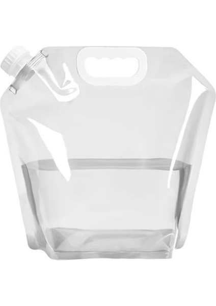 Outdoor Kamp Piknik Su Bidonu 10 Litre Şeffaf