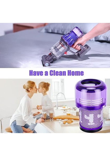 Dyson V12 Için 2 Adet Filtre, Dyson V12 Için Ince Mutlak Filtre, Mutlak Temizlik/ekstra/kabarık Vakumlu Temizleyici, Yıkanabilir Aksesuar, Parça 971517-01 indirimleri
