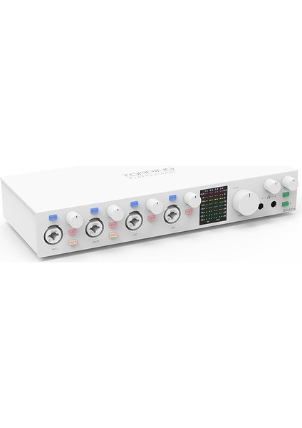 Professional E4X4 Pre | White Yüksek Kalite Usb-C Ses Kartı: 4-Giriş/4-Çıkış 24BIT/192KHZ, 8...600OHM Arası Kulaklıklara Kadar Kullanılabilir. (Pc/mac)