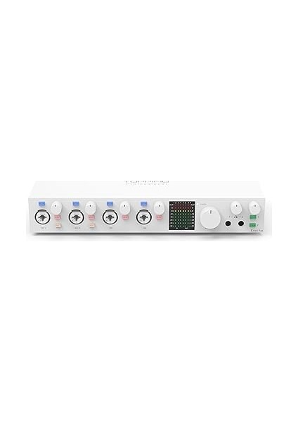Professional E4X4 Pre | White Yüksek Kalite Usb-C Ses Kartı: 4-Giriş/4-Çıkış 24BIT/192KHZ, 8...600OHM Arası Kulaklıklara Kadar Kullanılabilir. (Pc/mac) modelleri