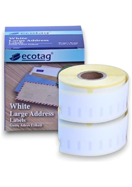 Dymo Labelwriter Etiket Muadili 89 mm x 36 mm - 520 Ad indirimleri