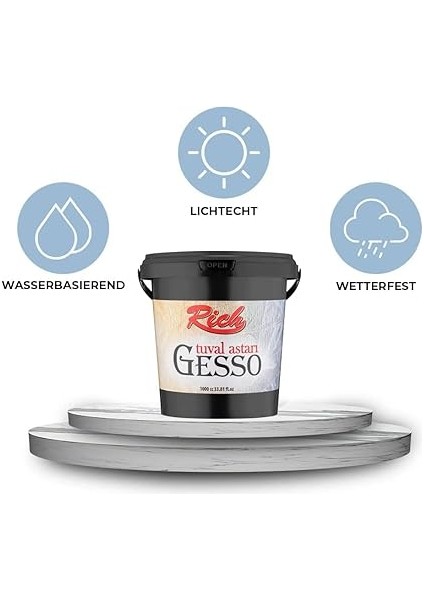 Gesso Tuval Astarı 1000ML fiyatları