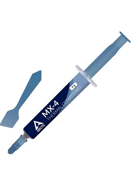 Mx-4 (Spatula Dahil, 4 G) – Premium Performance Termal Macun Tüm Işlemciler Için (Cpu, Gpu – Pc, Ps4), Çok Yüksek Isı Iletkenliği, Uzun Dayanıklılık, Güvenli Kullanım, Iletken Değildir