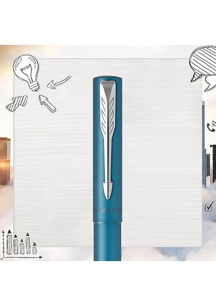 Dolma Kalem Vector Xl Matte Teal M Blue modelleri