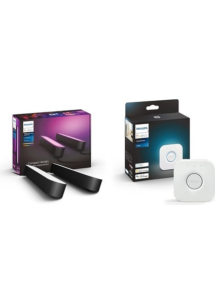 Hue Wca Play 2'li, Akıllı LED Aydınlatma, Özel Ekopaket Başlangıç Seti