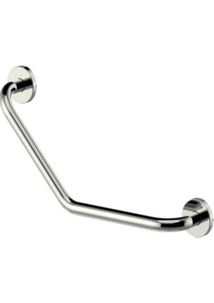 Yaşlı ve Bedensel Engelli Açılı Tutunma Barı,küvet Tutamağı Paslanmaz Krom Banyo Tutamağı 40CM