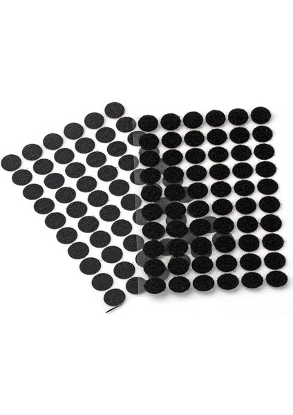 Magnet 25 Adet Arkası Yapışkanlı Yuvarlak Cırt Cırtlı Bant - Kaliteli Cırt Bant - Çap 1,5cm Cırt Cırt Band fiyatları