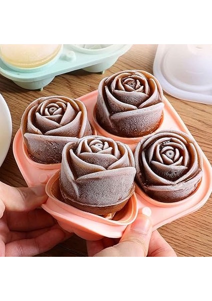 Chef Eysigo Gül Buz Kalıbı, Kapaklı, Silikon, Çok Amaçlı Büyük Boy indirimleri