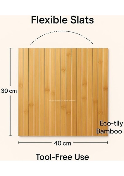 Bambu Katlanabilir Yan Sehpa 40X29 Cm, Koltuk ve Kanepe Kenarı Portatif Tepsi, Amerikan Servisi modelleri