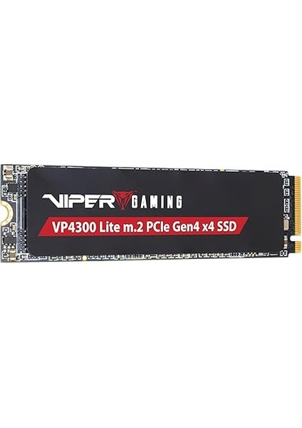 Memory Patriot Viper VP4300 Lite 1tb 7400/6400MB/S Nvme M.2 SSD Disk (VP4300L1TBM28H) fiyatları