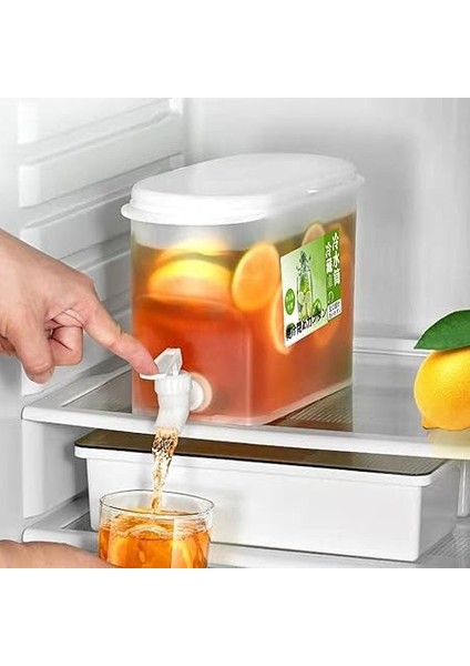 Musluklu Içecek Sebili, Meyve Suyu Sebili, 3,5 L, Musluklu Buzdolabı Su Sebili, Soğuk Içecekler Için Soğuk Su Isıtıcısı indirimleri