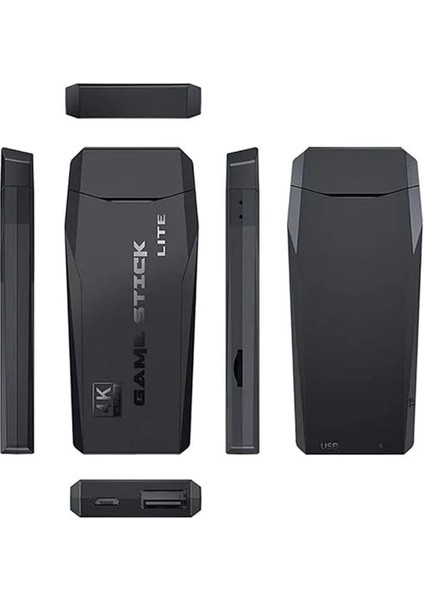 Lobo 2.4g Uyumlu Kablosuz Çift Kol Oyunlar 4K Game Stick 3500 Oyun Atari indirimleri