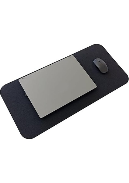 Keçe Masa Üstü Mouse Pad ve Bilgisayar Düzenleyici 70X32 cm – Antibakteriyel Mat, Doğal Keçe Mat, Masa Koruyucu Altlık, Ofis ve Ev Için Minimalist Tasarım (Siyah) modelleri