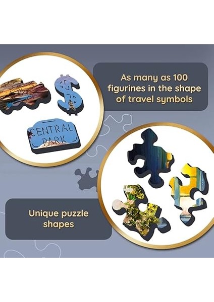 - Ahşap Yapboz, Renkli Balonlar Yapboz - 1000 Parça, Ahşap El Işi, Düzensiz Şekiller, Amerikan Anıtlarından ve Sembollerinden 100 Figür, Modern Premium Yapboz, Kendin Yap, Yetişkinler Için Ahşap Yapboz fırsatları