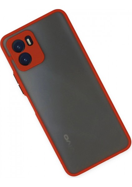Vivo Y15S Kılıf Montreal Silikon Kapak - Kırmızı fiyatları