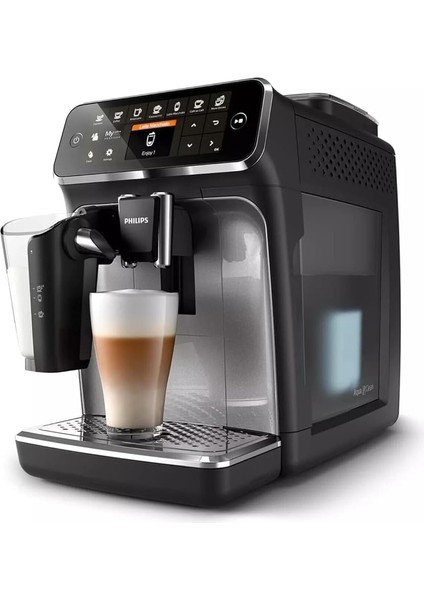 EP4346/70 Tam Otomatik Espresso Makinesi, 1.8 L Kapasite, Zamanlayıcı, Mat Siyah