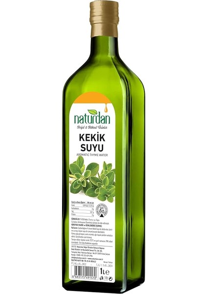 - Kekik Suyu - 1 Litre