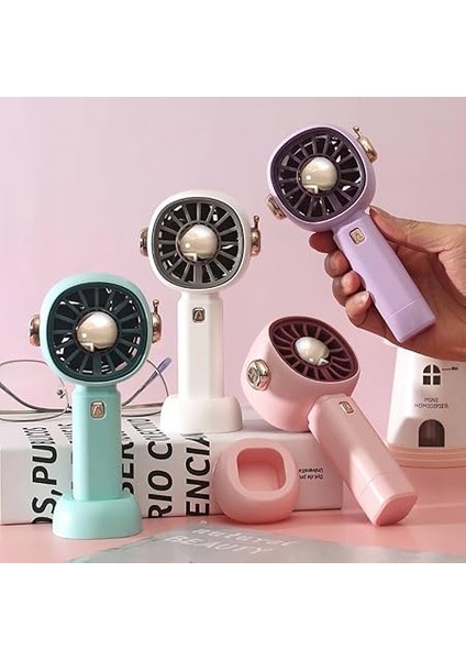 ZB102 Mini Vantilatör Portatif Soğutucu Fan El Fanı (Beyaz) fırsatları