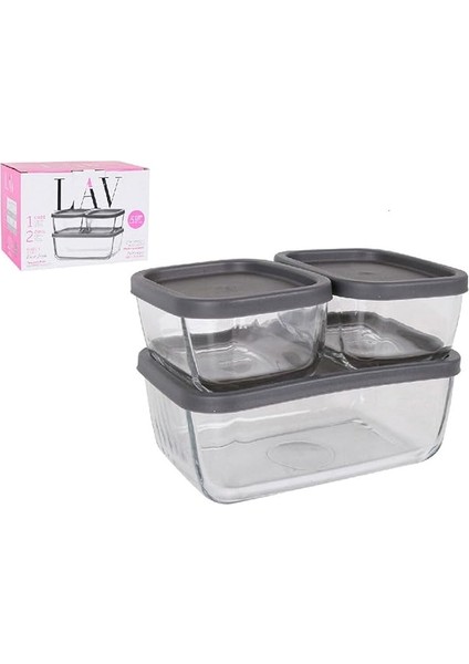 Cube 3'lü Saklama Kabı fırsatları