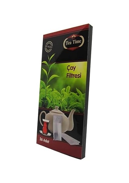 tea time çay filtresi büyük boy (260 adet filtre-poşet) fırsatları