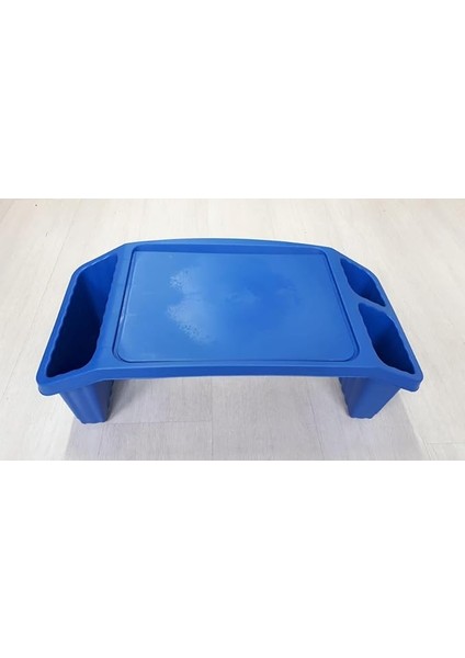 Pratik Laptop Çalışma Hobby Yatak Keyif Tablet Sehpası Çok Amaçlı Ders Çalışma Masası - Mavi