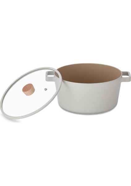 Fika Cam Kapaklı Alüminyum Döküm Derin Tencere 26 cm fırsatları