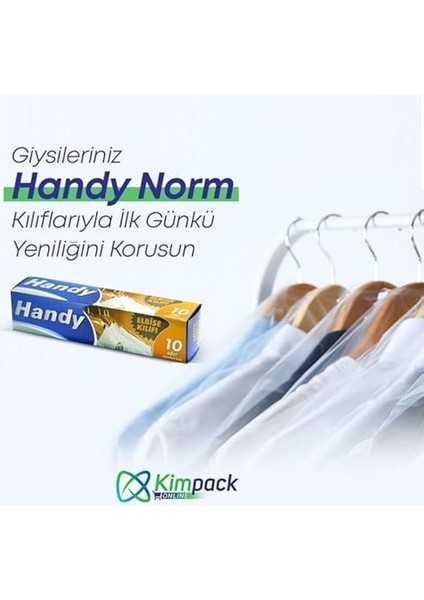 Vakumsuz Şeffaf Giyisi Elbise Ceket Mont Askı Kılıfı Poşeti Torbası - 10 Adetlik 5 Kutu fiyatları