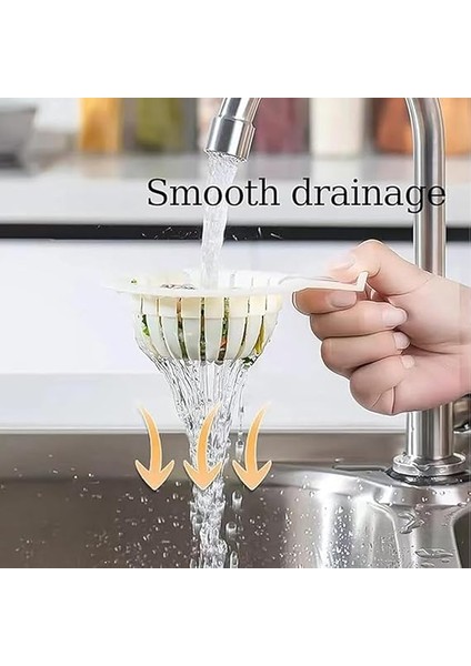 2 Adet Mutfak Evyesi Süzgeci Mix Renk, Mutfak Lavabo Dreneaj Tahliye Süzgeci, Kolay Temizlenen Lavabo Tahliye Filtre Sepeti, Lavabo Gider Koruyucu fiyatları