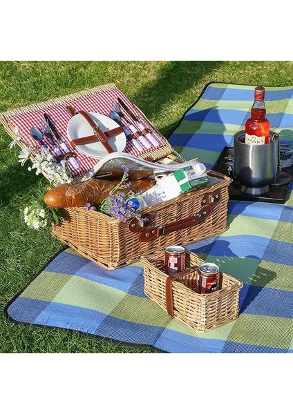 Isı Izoleli Su Geçirmez Piknik Örtüsü, Taşıma Saplı Plaj Örtüsü, GCM50C, 195 x 150 Cm, Mavi fiyatları