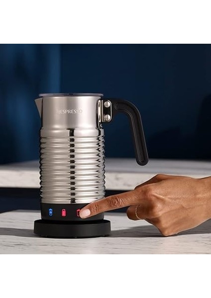 Aeroccino 4 Süt Köpürtücü, Elektrikli Köpük Hazırlayıcı, 120 ml Kremsi Süt Köpüğü ve 240 ml Sıcak Süt Için, Bulaşık Makinesinde Yıkanabilir Köpürtücü, Gümüş fırsatları