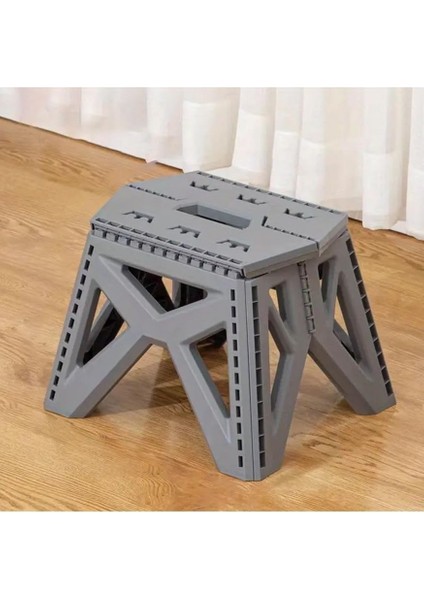 Life Çok Amaçlı Katlanabilir Küçük Boy Gri Basamak Tabure MIT1169 indirimleri