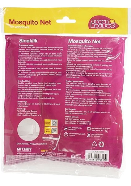 5 'li Pencere Sinekliği 100X150 fırsatları