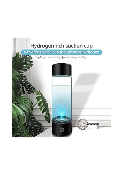 Spe Teknolojisine Sahip Hidrojen Su Jeneratörü 330ML Hidrojen Su Şişesi - Erkekler Kadınlar Için Taşınabilir Hidrojen Açısından Zengin Su Iyonlaştırıcı Makinesi Ev Ofis Seyahati Youmaxe fiyatları