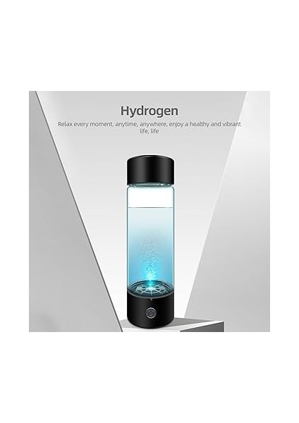 Spe Teknolojisine Sahip Hidrojen Su Jeneratörü 330ML Hidrojen Su Şişesi - Erkekler Kadınlar Için Taşınabilir Hidrojen Açısından Zengin Su Iyonlaştırıcı Makinesi Ev Ofis Seyahati Youmaxe indirimleri