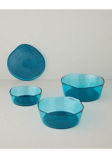 Home Coastal Charm Cam Kase 21 cm Açık Mavi modelleri