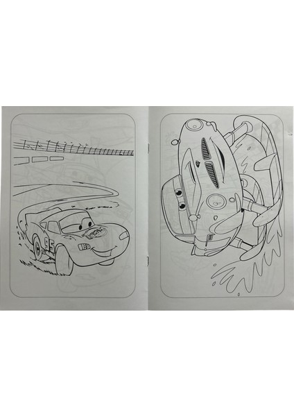 Cars Temalı Maske, Sticker ve Boyama Kitabı (8 Sayfa) fırsatları