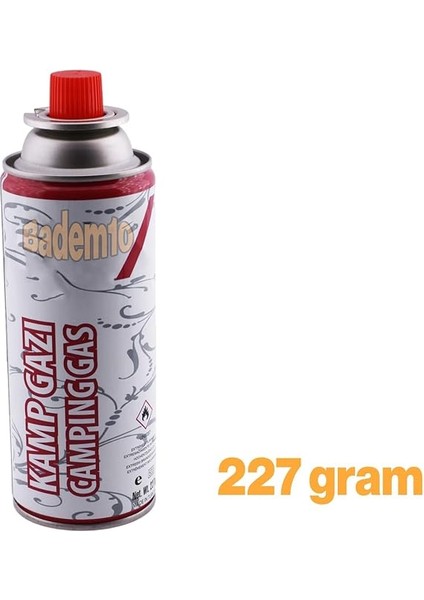 Gazı (5 Adet) Bütan Propan Tüpü Portatif Ocak Kartuşu Tek Kullanımlık Pürmüz Yedeği 227 gr indirimleri