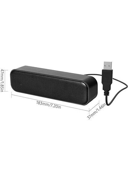 Mini Bilgisayar Hoparlörü Kablolu USB Masaüstü Stereo Hoparlör Ses Çözme Çift Kanallı Oynatıcı Ses Çubuğu Ses Ses Pc Tablet Laptop Için fiyatları
