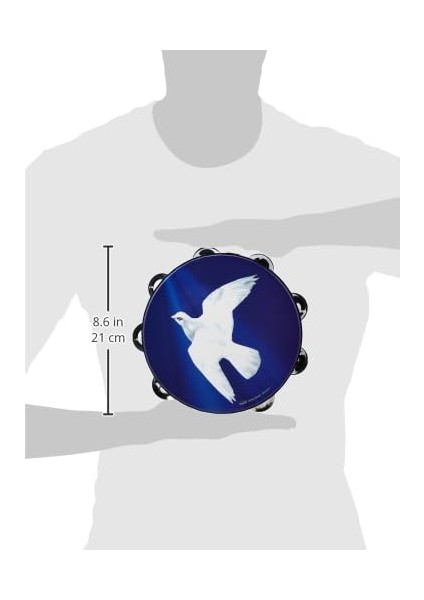 TA-9108-18 Övgü Tef - Dini Güvercin, 8" fırsatları