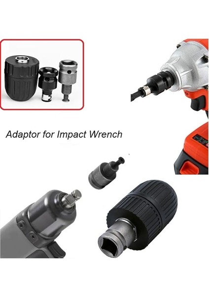 Somun Sökme Sıkma Torklu Makine Için 6lı Lokma Seti ve Bits Adaptör 1/2 Hex Ağır Hizmet Lokma Bijon fırsatları