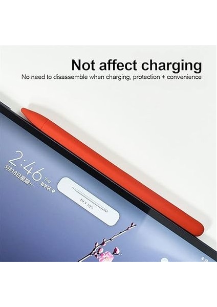 Yumuşak Silikon Uyumlu Huawei M-Kalem Kılıfı Tablet Dokunmatik Kalem Stylus Koruyucu Kılıf (Pembe) Için Uyumlu fiyatları