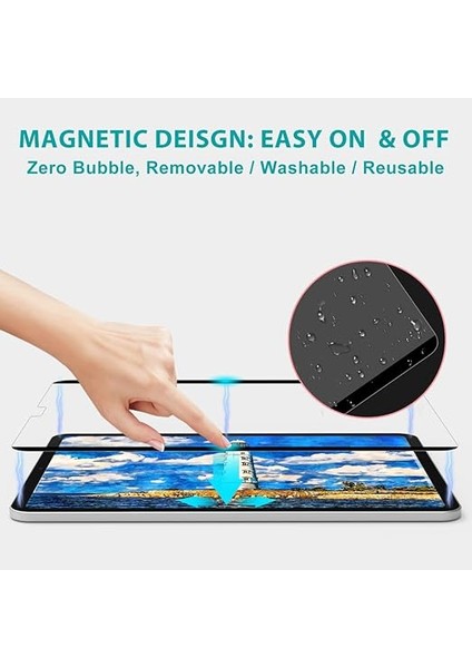 iPad Air 11 M3 M2 2025 2024 Için Manyetik Folyo, Mat Kağıt Manyetik Folyo, Yazmak Için, Parlama Önleyici, Daha Az Parmak Izi, Kolay Kurulum, Çizilmez fiyatları