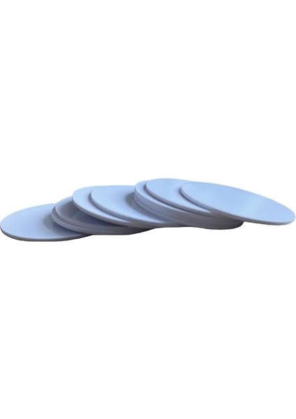 Nfc Tag Nxp NTAG215 Nfc Kart, Beyaz Pvc, 2,5 cm Çap, Yuvarlak, 504 Bytes Bellek, Amiibo Tagmo ile Uyumlu - 10 Adet fırsatları