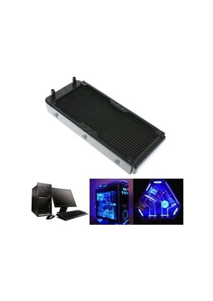 240MM Alüminyum Cpu Su Soğutma Radyatörü fiyatları