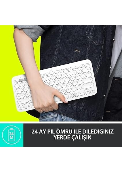 K380 Bluetooth Klavye - Gri 920-007586 fiyatları