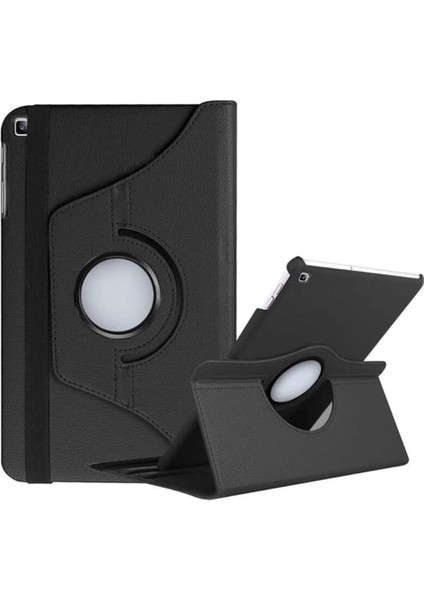 Lenovo Tab M10 Fhd Plus TB-X606F 10.3" Uyumlu Dönerli Tablet Kılıfı Siyah