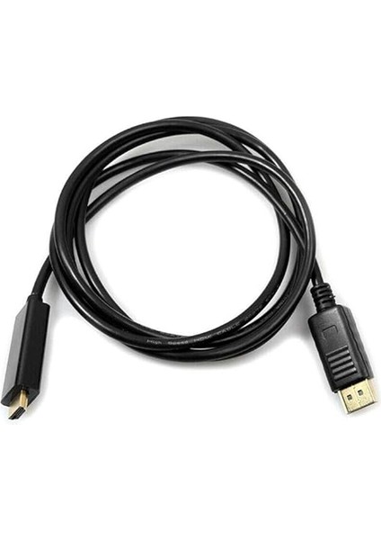 AL-4318 Displayport To HDMI Dönüştürücü Adaptör Kablosu, Siyah, 1.8 Metre fiyatları