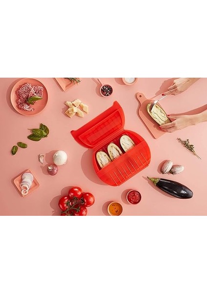 Kırmızı Tahliye Tepsili Buhar Kalıbı modelleri