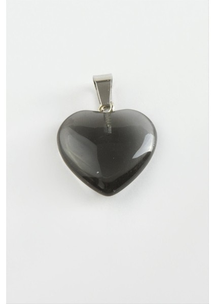 shop Kuvars Kalpli Doğaltaş Kolye Ucu-Siyah fiyatları