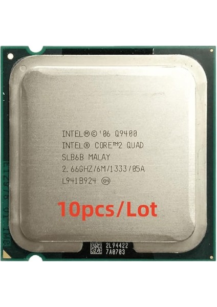 Core 2 Quad Q9400 2.6 Ghz Used Quad-Core Quad-Thread Cpu Processor 6m 95W Lga 775 10PCS/LOT
